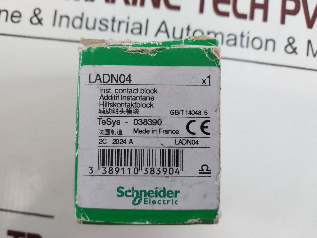 Schneider/Telemecanique Ladn04 Auxiliary Contact Block 10A