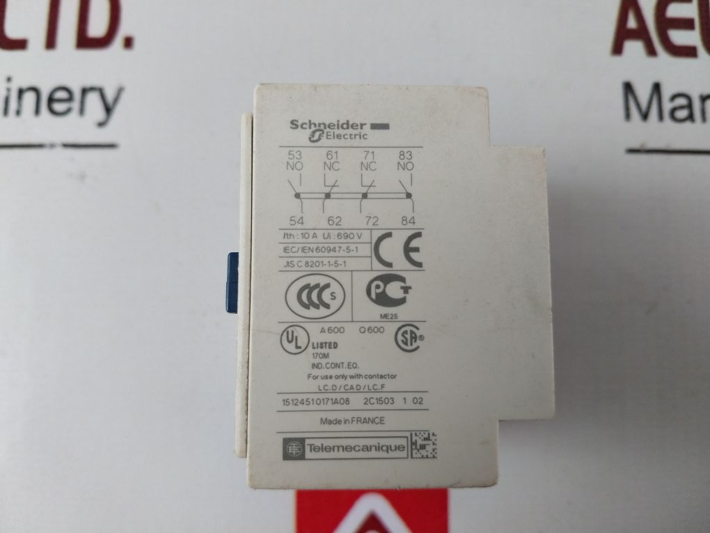 Schneider Electric/Telemecanique Ladn22 Auxiliary Contact Block