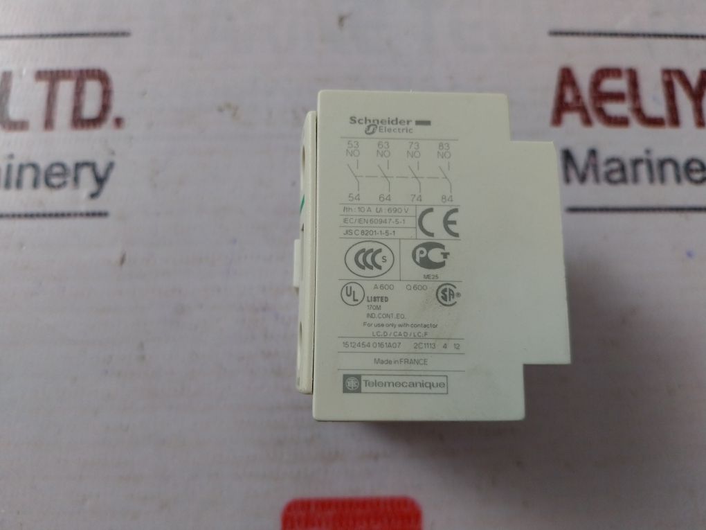Schneider Electric Ladn40 Auxiliary Contact Block 