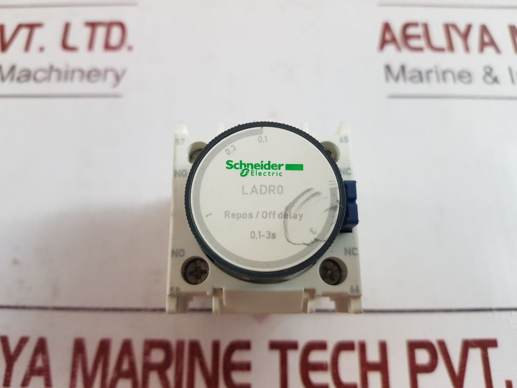 Schneider electric ladr0 time delay block