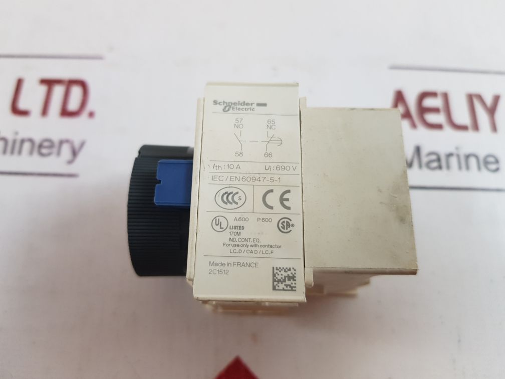 Schneider electric ladr0 time delay block