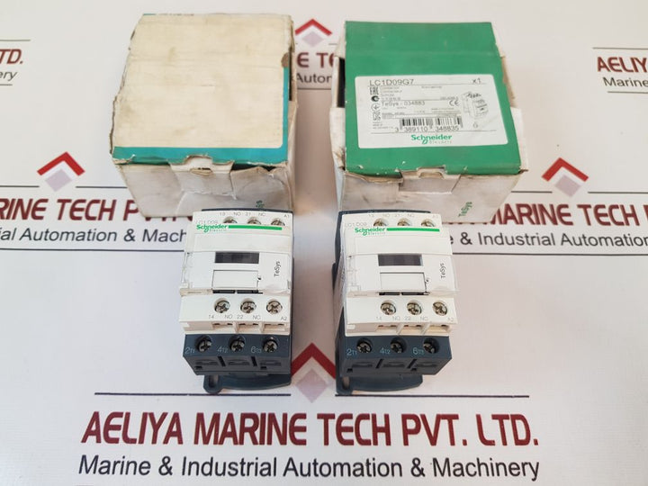 Schneider Electric Lc1D09G7 Contactor 120V 5060Hz
