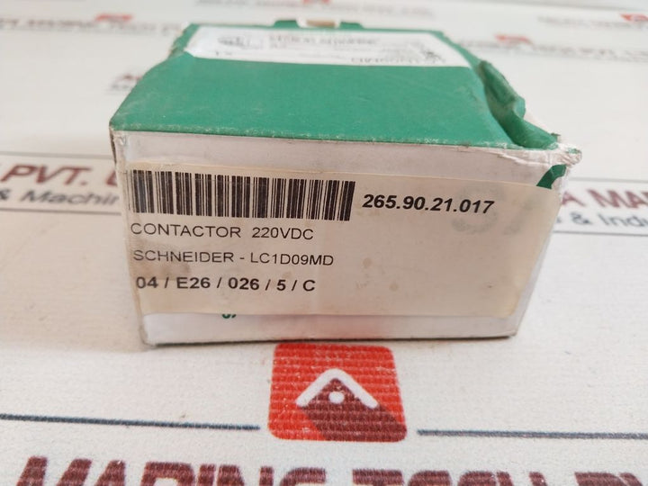 Schneider Electric Lc1D09Md Contactor 690V