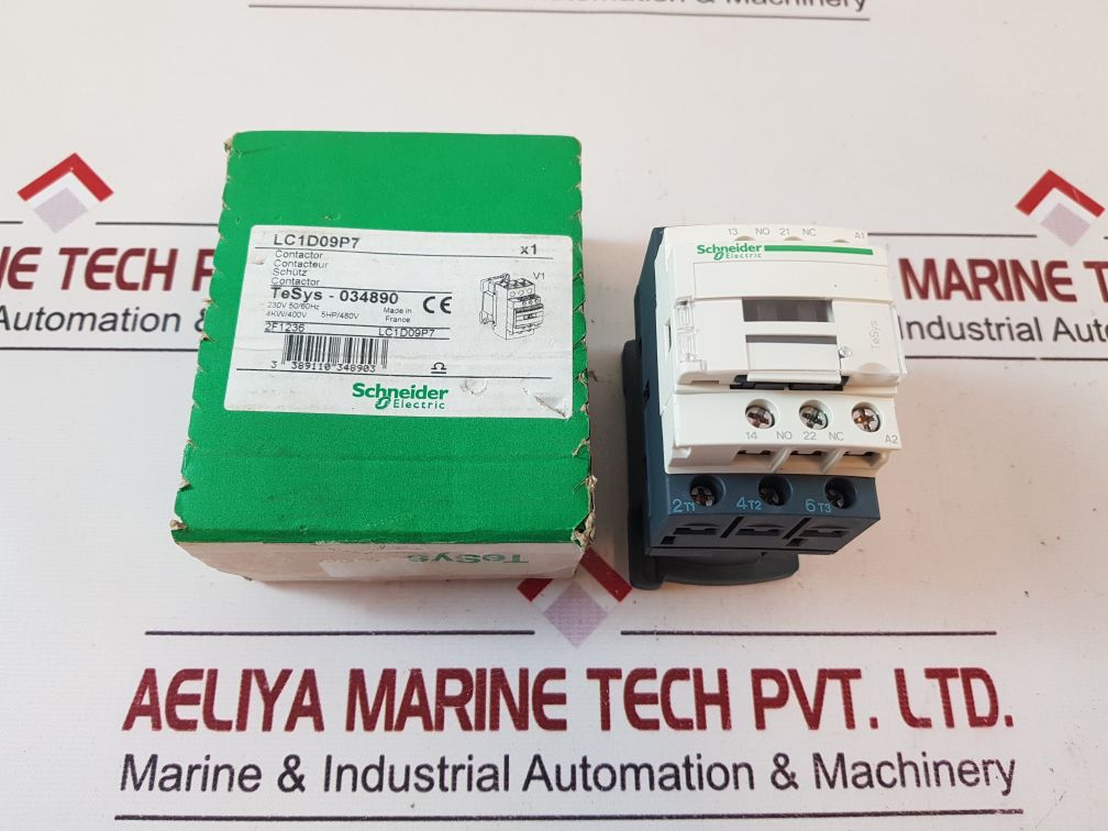 Schneider/telemecanique lc1d09p7 contactor