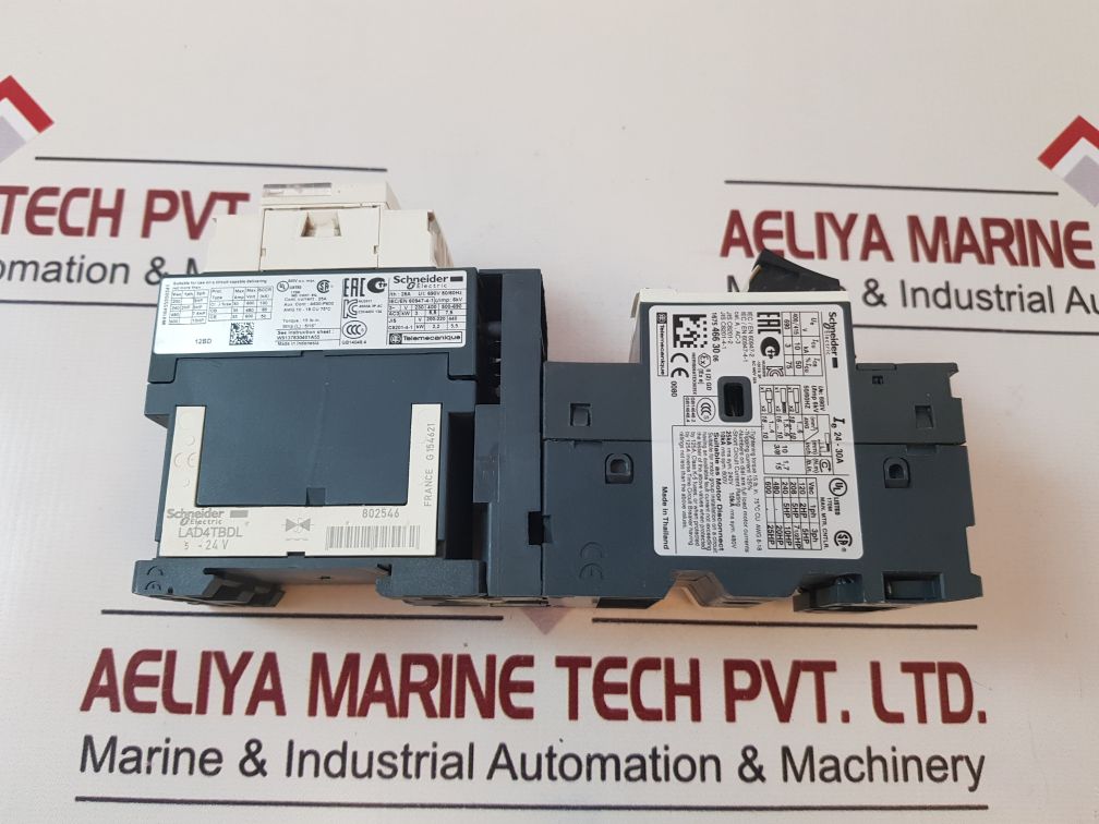 Schneider Electric Lc1D12 Bd Contactor With Gv2Me32 Motor Circuit Breaker