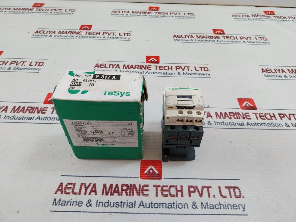 Schneider Electric Lc1D12E7 Contactor 48V 50/60Hz