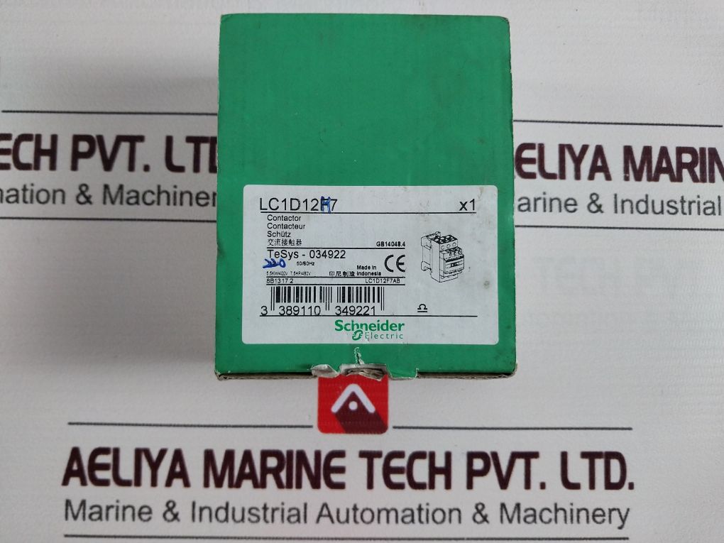 Schneider Electric/Telemecanique Lc1D12F7 Contactor