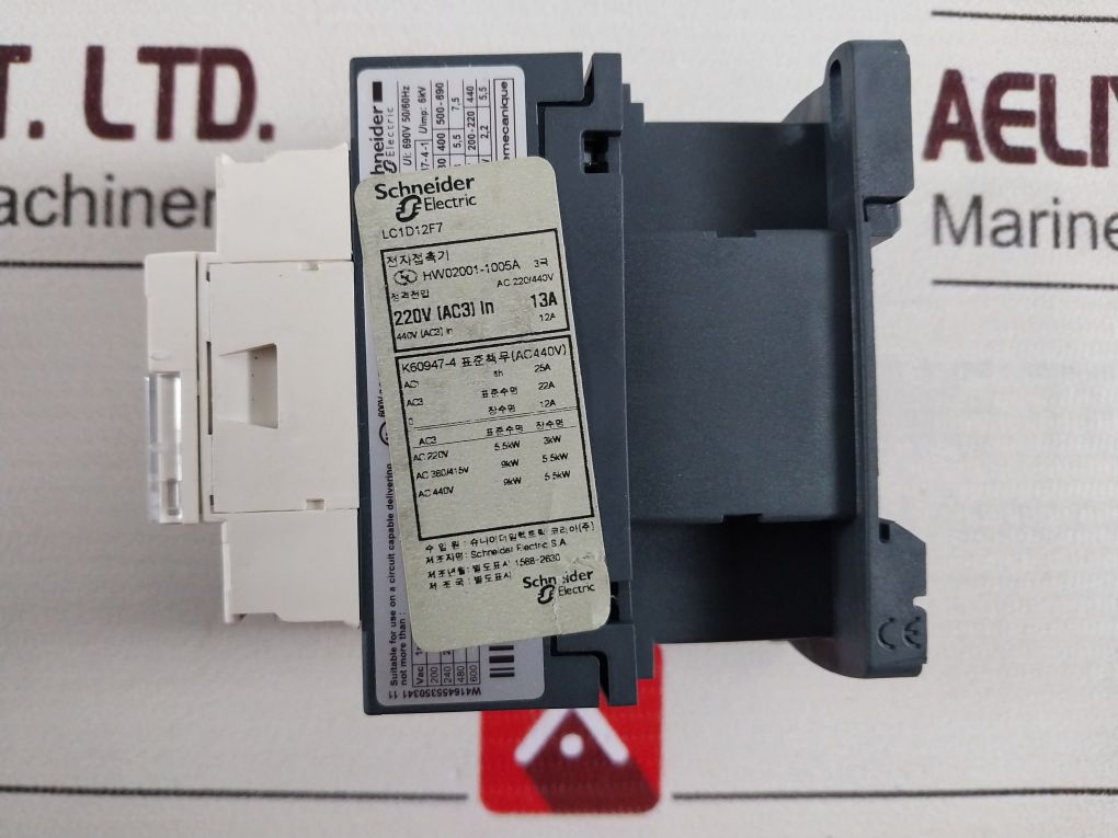 Schneider Electric/Telemecanique Lc1D12F7 Contactor
