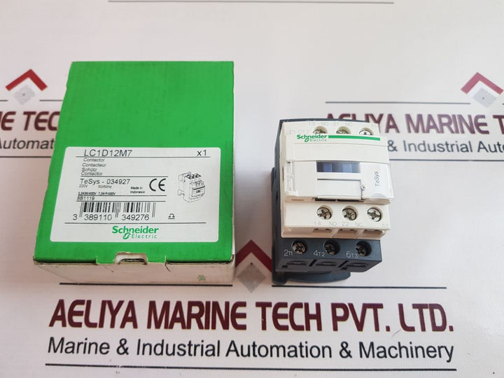 Schneider Electric Lc1D12M7 Contactor Free Shipping By Express