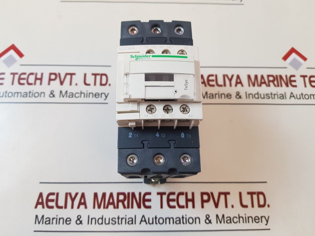 Schneider Electric Lc1D40A Contactor 50/60Hz