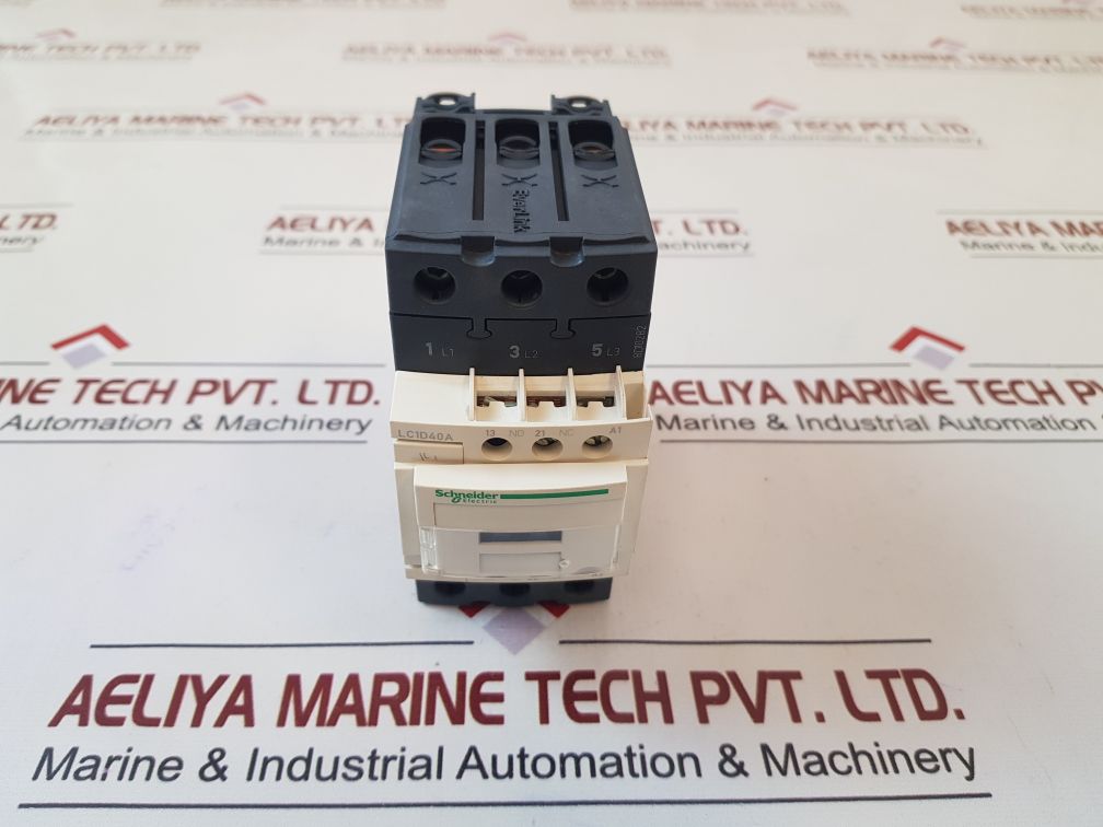 Schneider Electric Lc1D40A Contactor 220V 50/60Hz