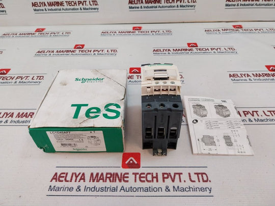 Schneider Electric Lc1D40A 3 Pole Contactor With Everlink Terminals