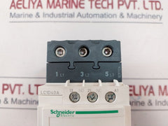 Schneider Electric Lc1D40A 3 Pole Contactor With Everlink Terminals