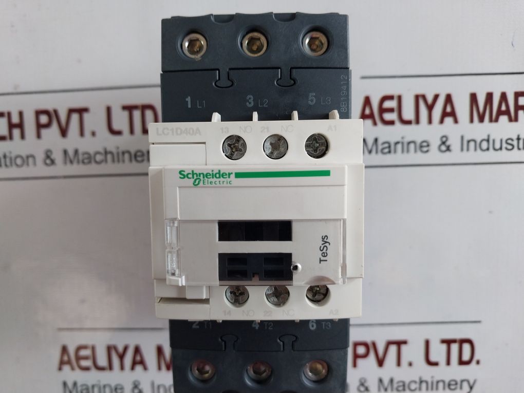 Schneider Electric Lc1D40A Contactor 220V 50/60Hz