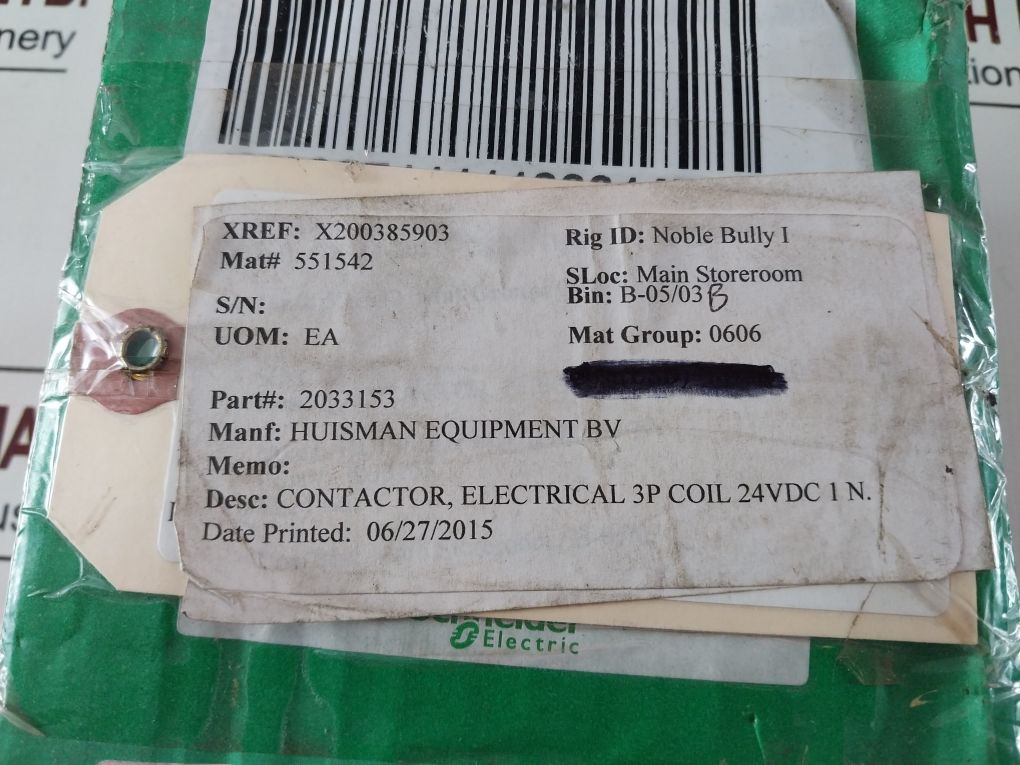 Schneider Electric Lc1D50 Contactor