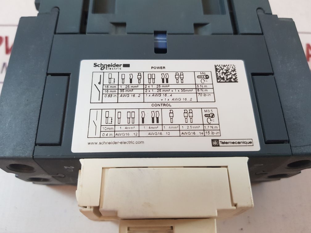 Schneider Electric/Telemecanique Lc1D50A Contactor
