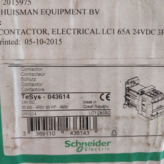 Schneider Electric Lc1D65 Contactor