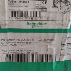 Schneider Electric Lc1D65 Contactor