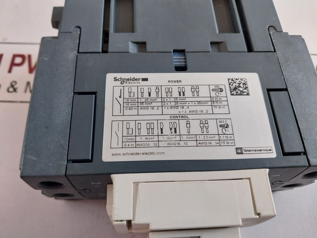 Schneider Electric Lc1D65A Contactor