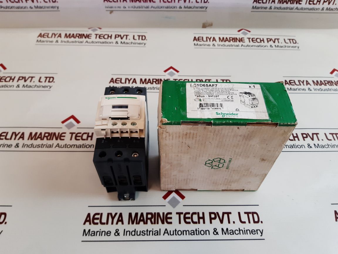 Schneider Electric Lc1D65Af7 3 Pole Contactor