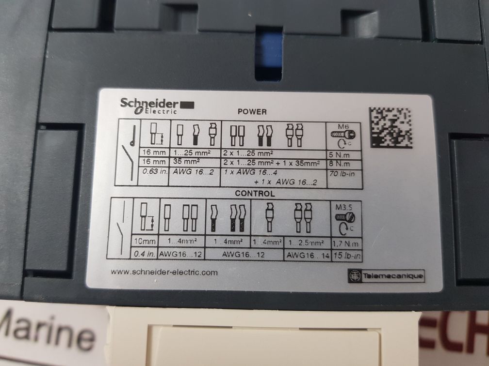 Schneider Electric Lc1D65Ar7 3-pole Contactor
