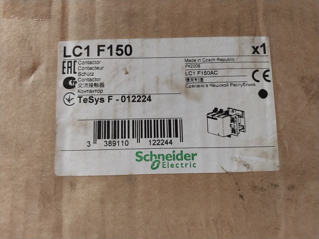 Schneider/Telemecanique Lc1F150 Contactor 440V 80 Kw 