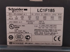 Schneider Electric Lc1F185 Contactor 275 A 1000 V~