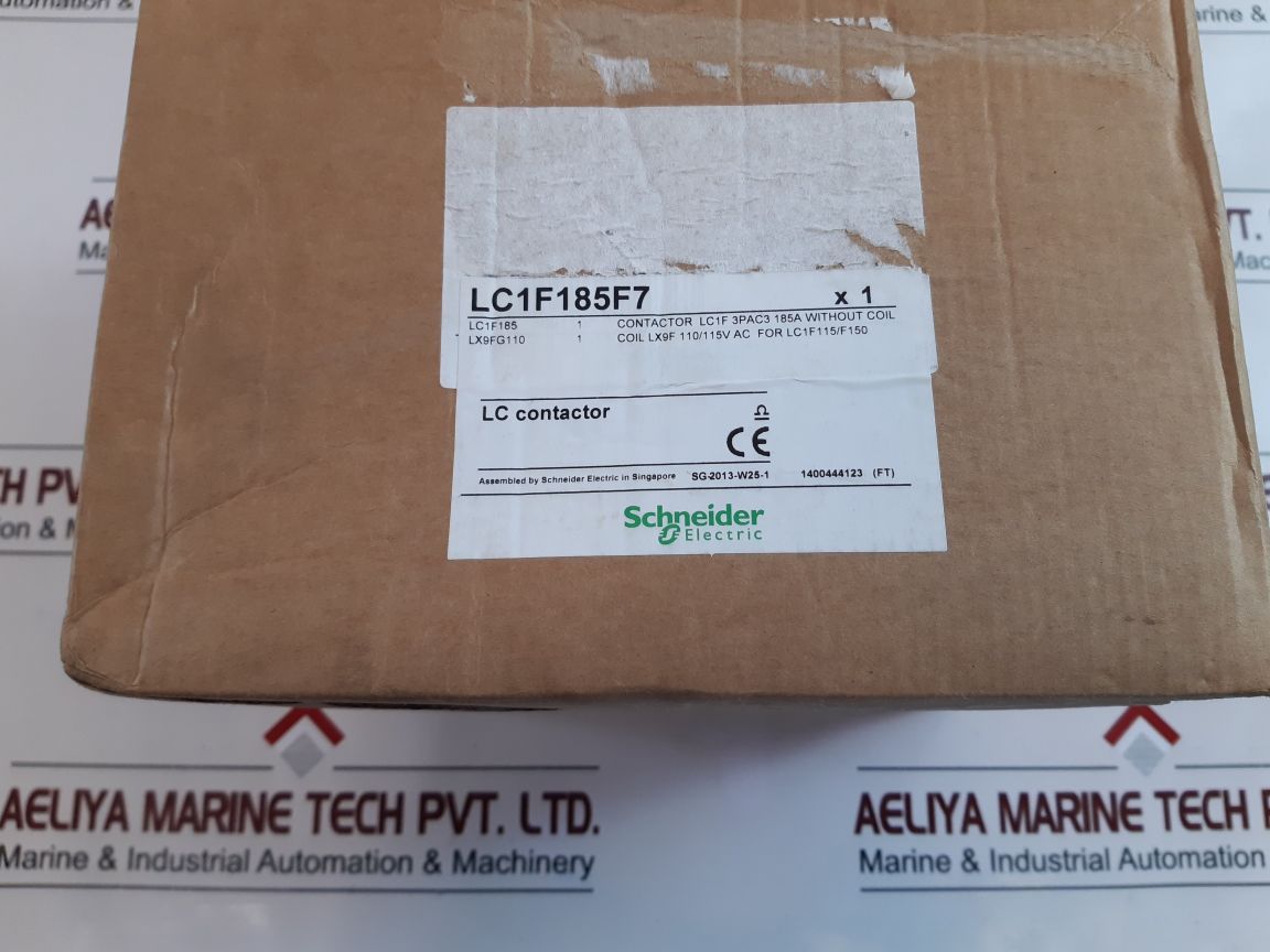 Schneider Electric Lc1F185 Contactor
