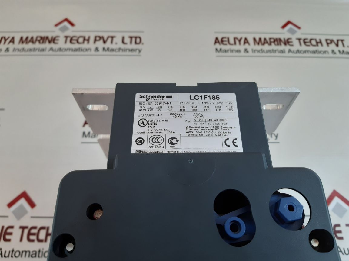 Schneider Electric Lc1F185 Contactor

