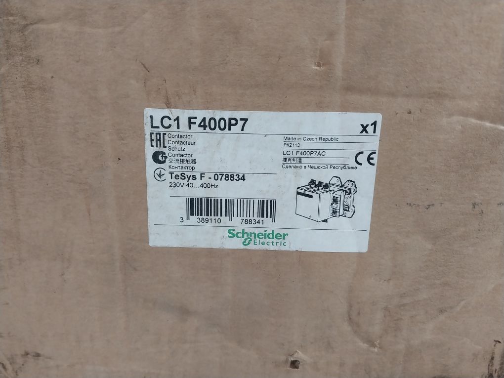 Schneider Electric/Telemecanique Lc1F400 Contactor