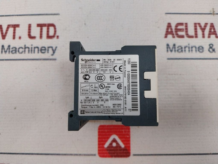 Schneider Electric Lc1K0910E7 Contactor 48V 50/60Hz