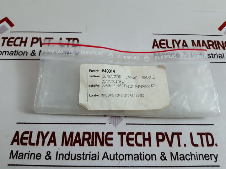 Schneider Electric Lc1K09 004U7 Contactor 4Pole