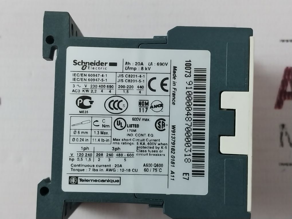 Schneider Electric Lc1K09 10E7