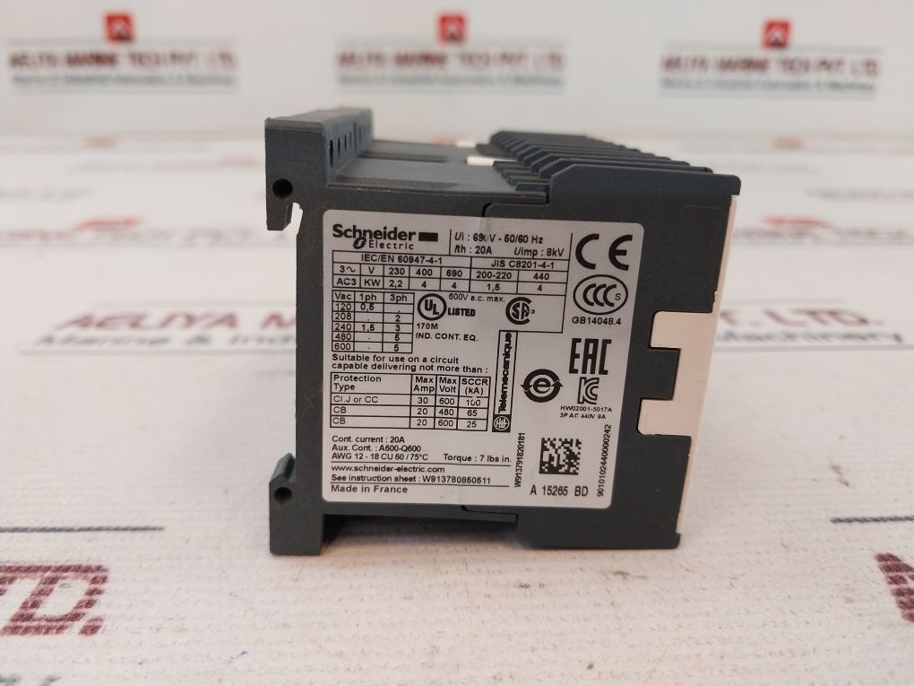 Schneider Electric Lp2K0901Bd Contactor