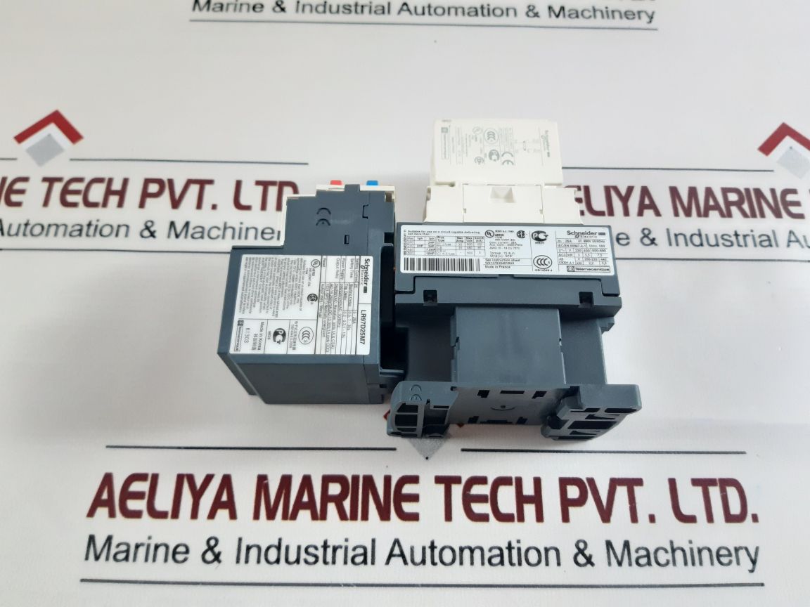 Schneider Lr97D25M7,Lc1D12 Contactor Overload Relay With Ladn 11 Contact Block