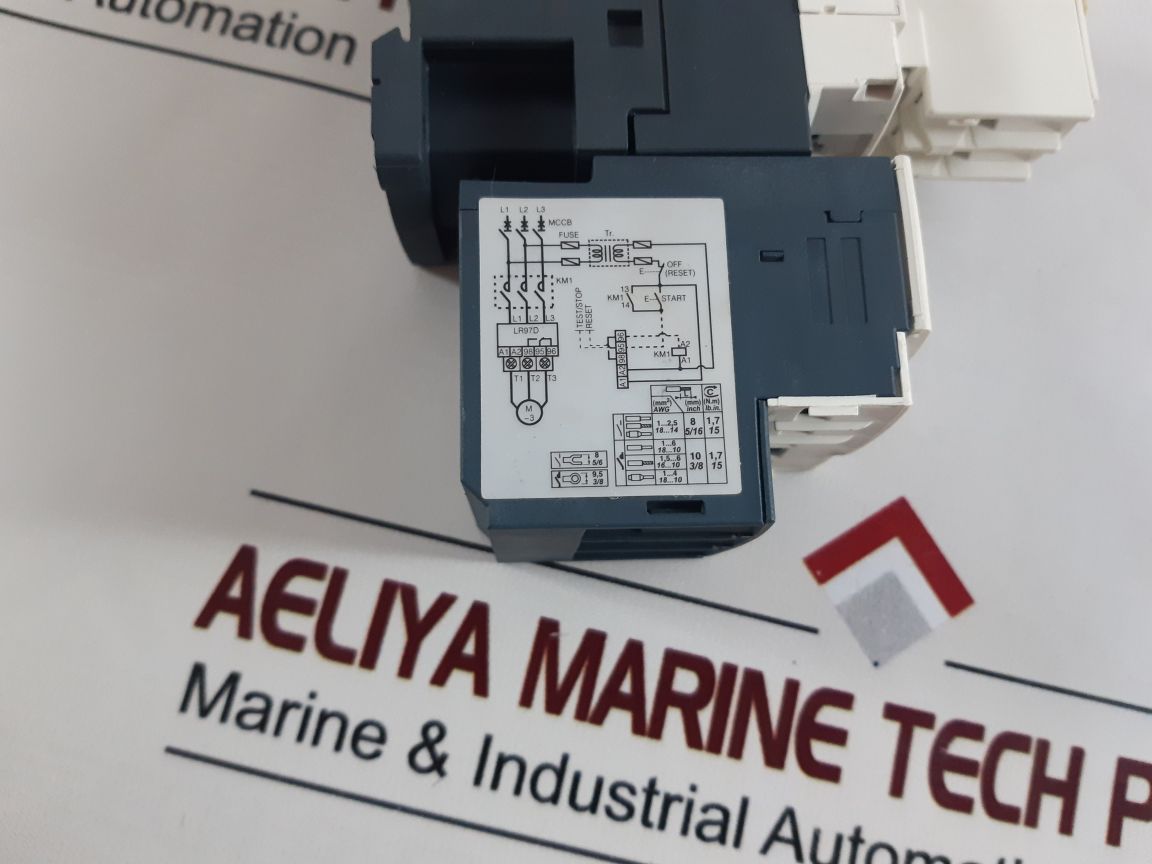 Schneider Lr97D25M7,Lc1D12 Contactor Overload Relay With Ladn 11 Contact Block