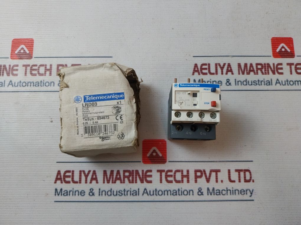 Schneider Electric Lrd03 Thermal Overload Relay