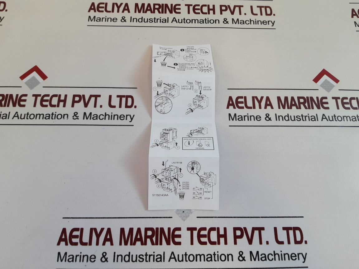 Schneider Electric Lrd08 Thermal Overload Relay