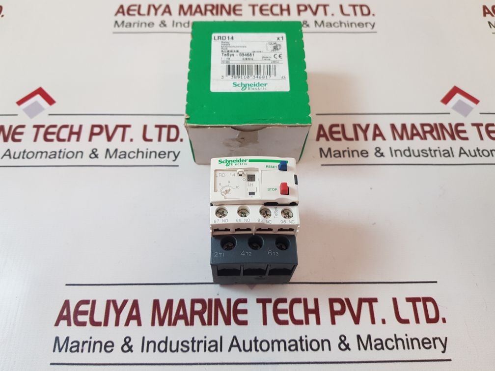 Schneider Electric Lrd14 Thermal Overload Relay With Box