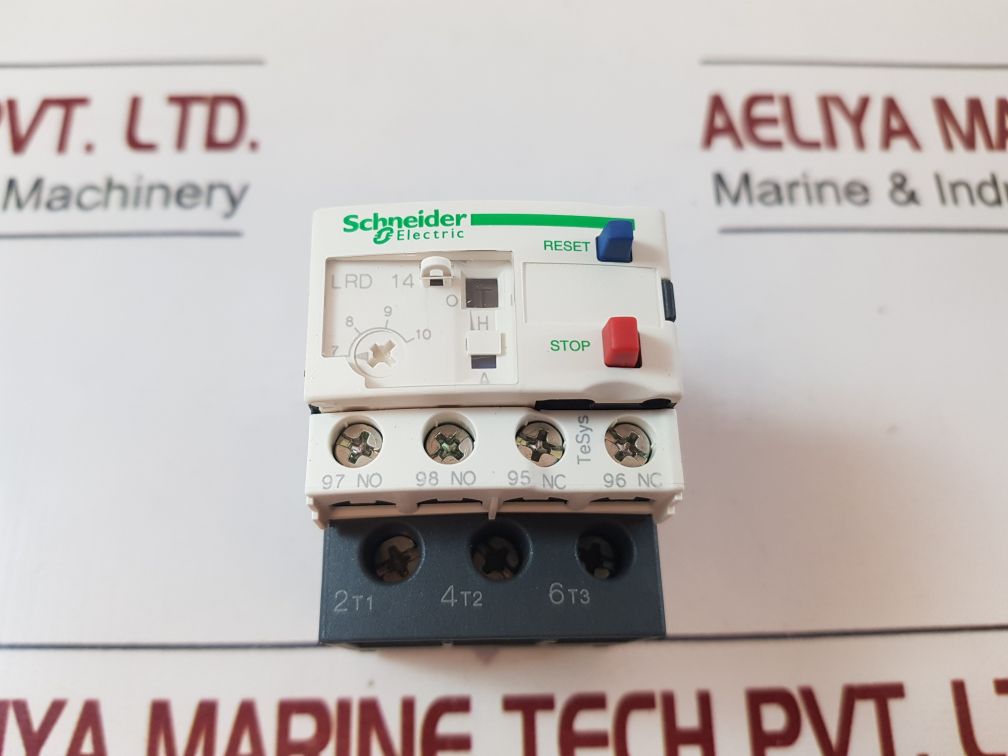 Schneider Electric Lrd14 Thermal Overload Relay With Box