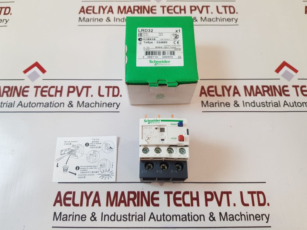 Schneider Electric Lrd32 Thermal Overload Relay