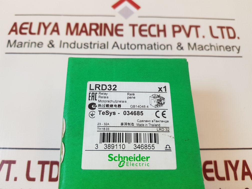 Schneider Electric Lrd32 Thermal Overload Relay