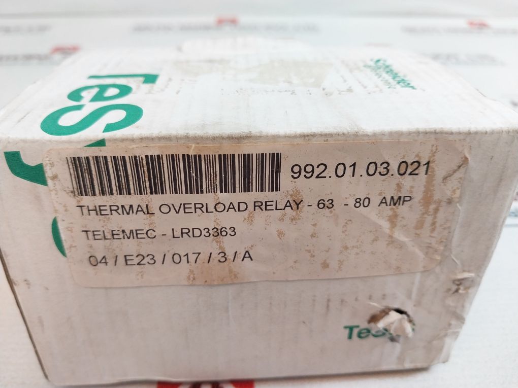 Schneider Electric Lrd3363 Thermal Overload Relay LRD3363