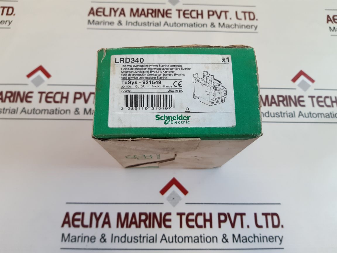 Schneider Electric Lrd340 Thermal Overload Relay Free Shipping By Express