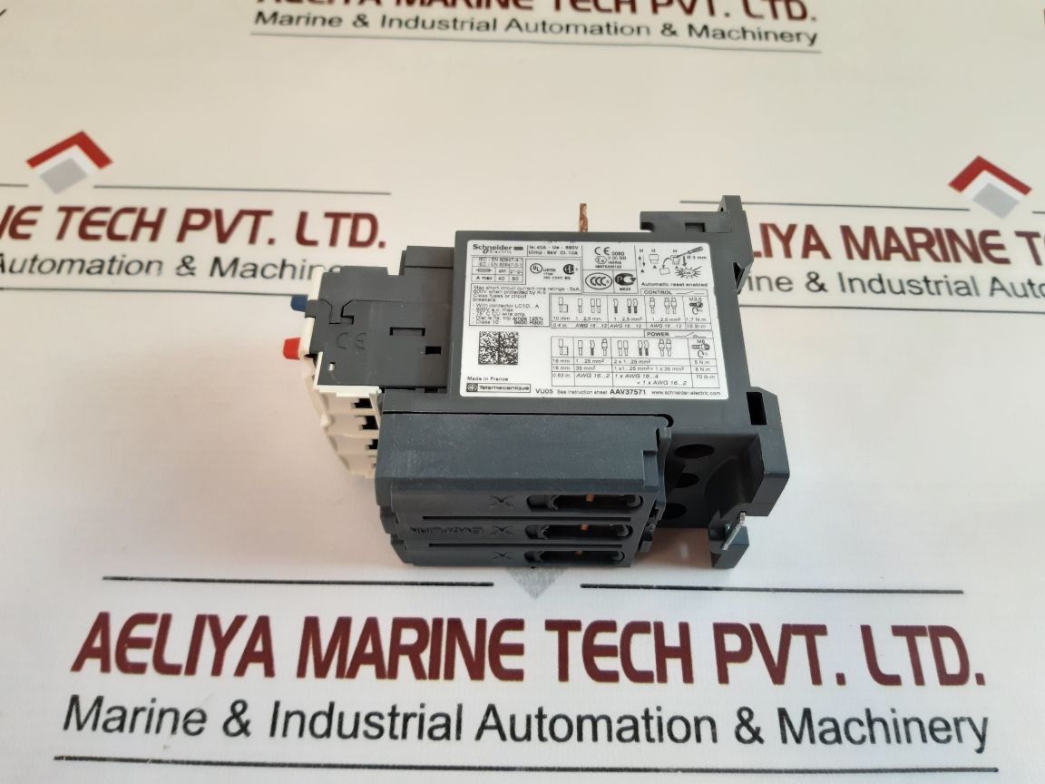 Schneider Electric Lrd340 Thermal Overload Relay Free Shipping By Express