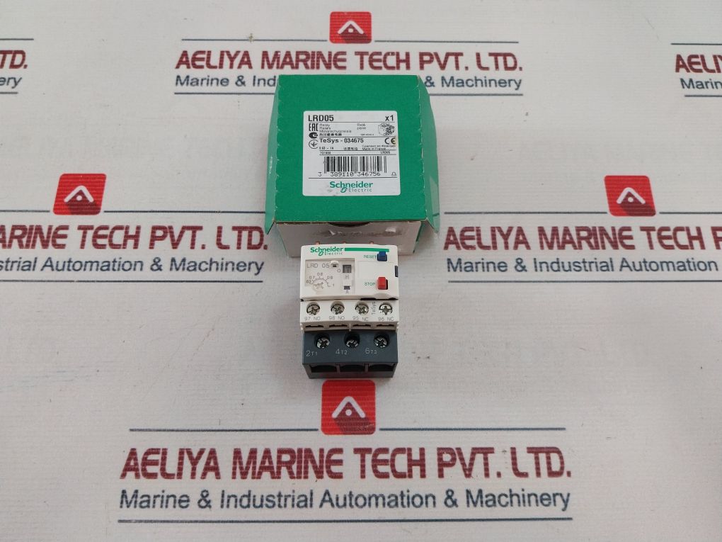 Schneider Electric Lrd 05 Thermal Overload Relay 690V-50/60Hz