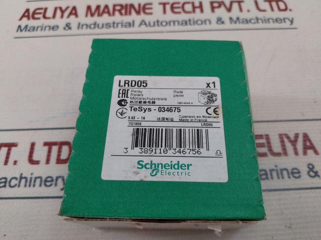 Schneider Electric Lrd 05 Thermal Overload Relay 690V-50/60Hz