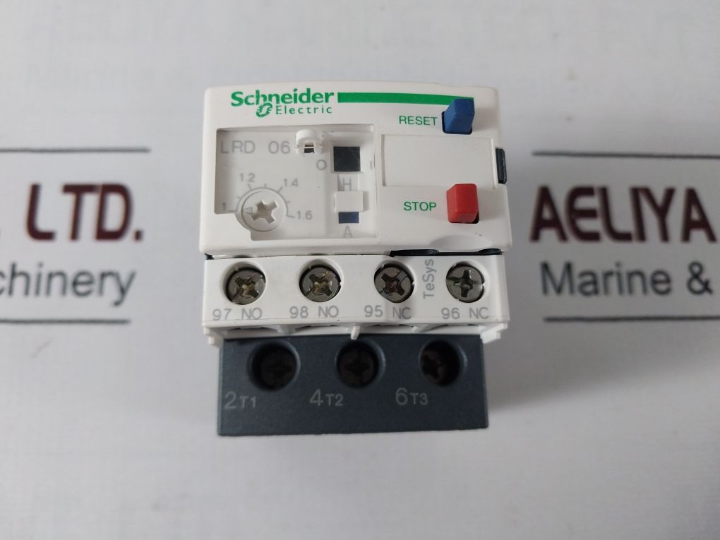 Schneider/Telemecanique Lrd 06 Thermal Overload Relay 