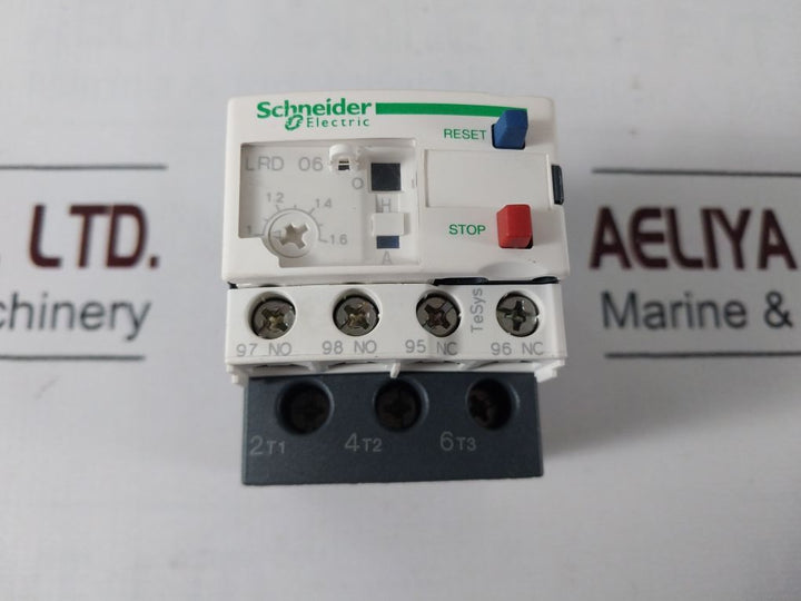 Schneider/Telemecanique Lrd 06 Thermal Overload Relay 