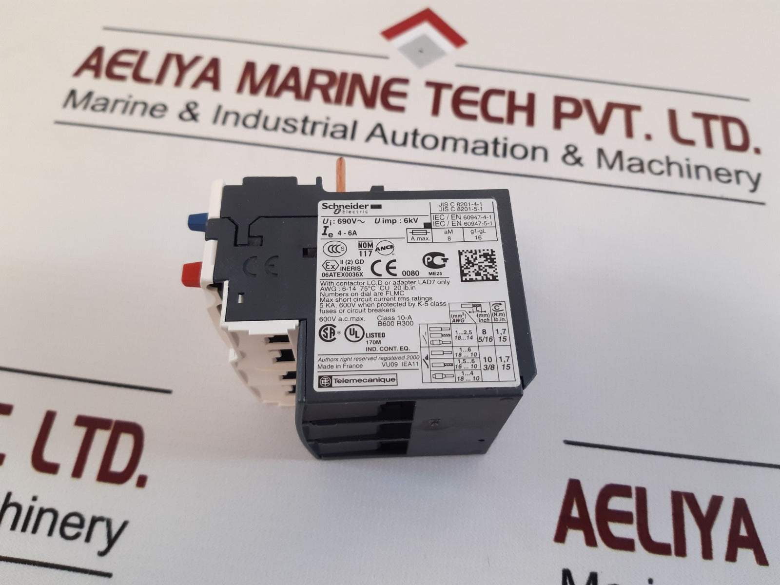 Schneider Electric Lrd 10 Thermal Overload Relay